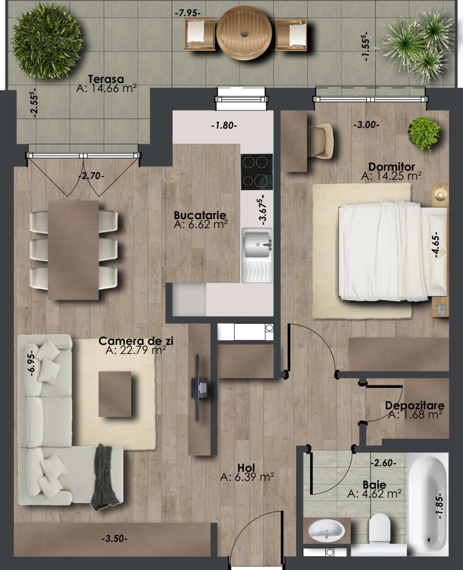 Bel Dom - The Central, Spacious 2 Rooms Luxury Apartment Cluj-Napoca Exterior photo